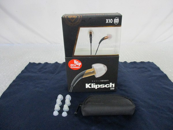 Klipsch クリプシュ X10 KLRFXA0111 BA型イヤホン | オーディオ高額